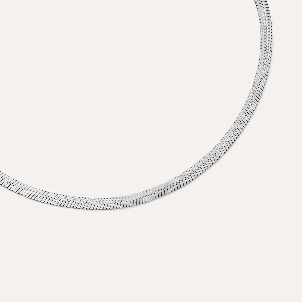 Bracciale Stroili Silver Collection Catena Argento Maglia Coreana Flat