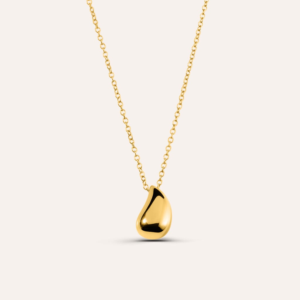 Collana Stroili Lady Code Pvd Oro Pendente Goccia