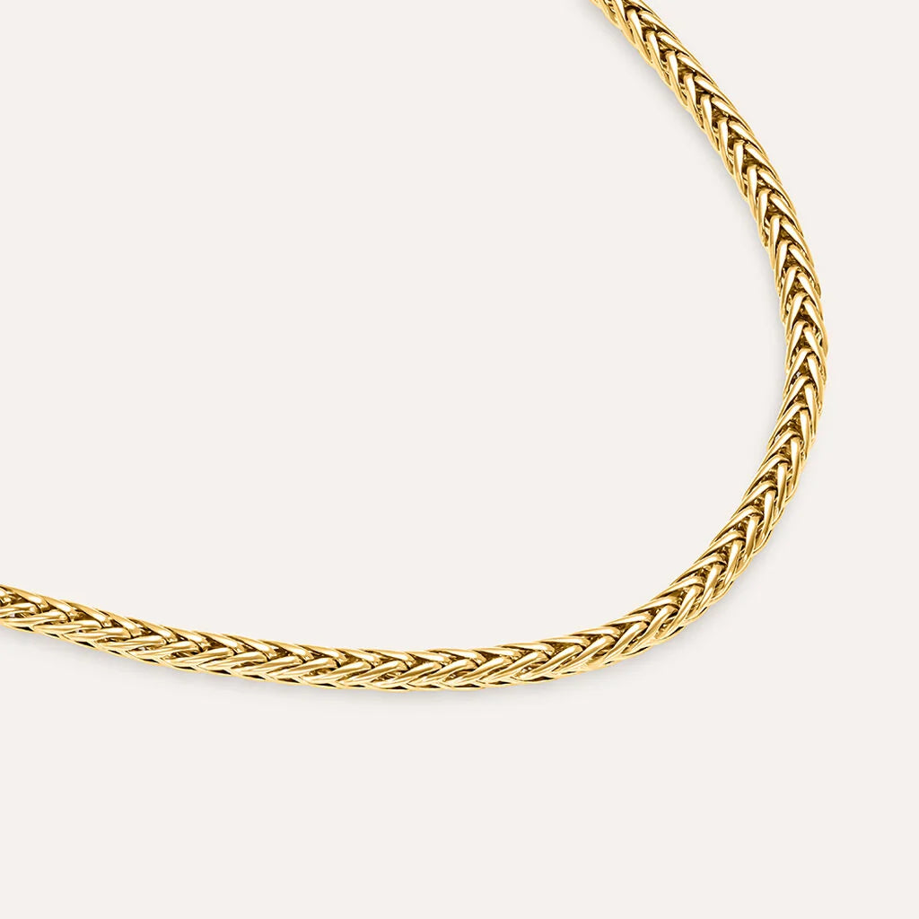 Bracciale Uomo Stroili Man Code Acciaio Pvd Oro Maglia Fune