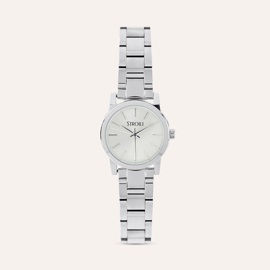 Orologio Stroili Bruxelles Lady 26 Mm Acciaio Braccialato Quadrante Silver