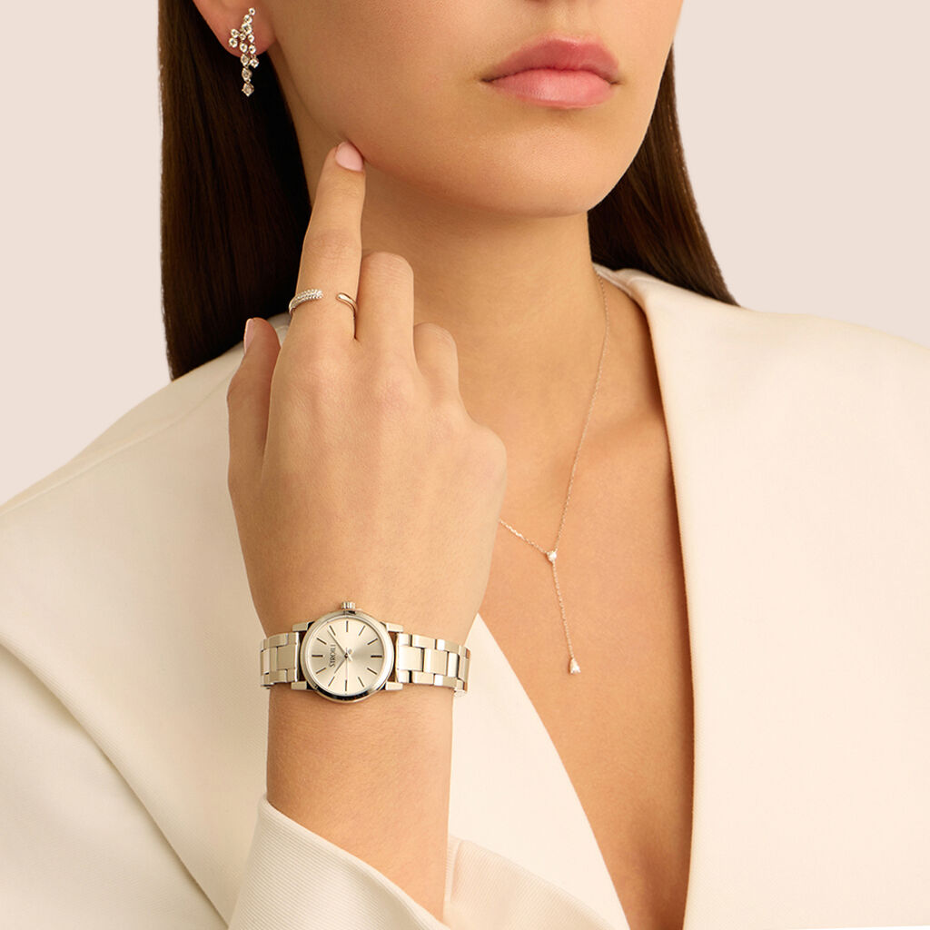 Orologio Stroili Bruxelles Lady 26 Mm Acciaio Braccialato Quadrante Silver