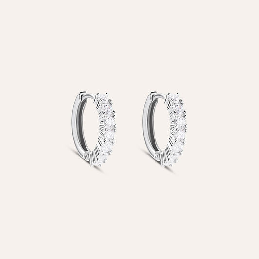 Orecchini Boccolette Stroili Silver Elegance Argento Cubic Zirconia