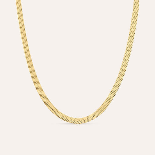 Collana Stroili Radiance Acciaio Pvd Oro Maglia Flex