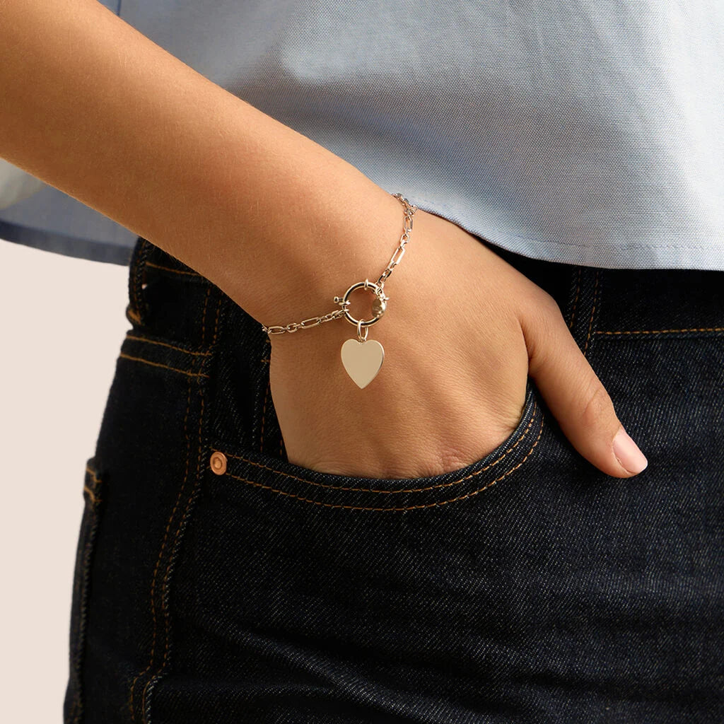 Ciondolo Stroili Love Beats Argento Cuore Lastra