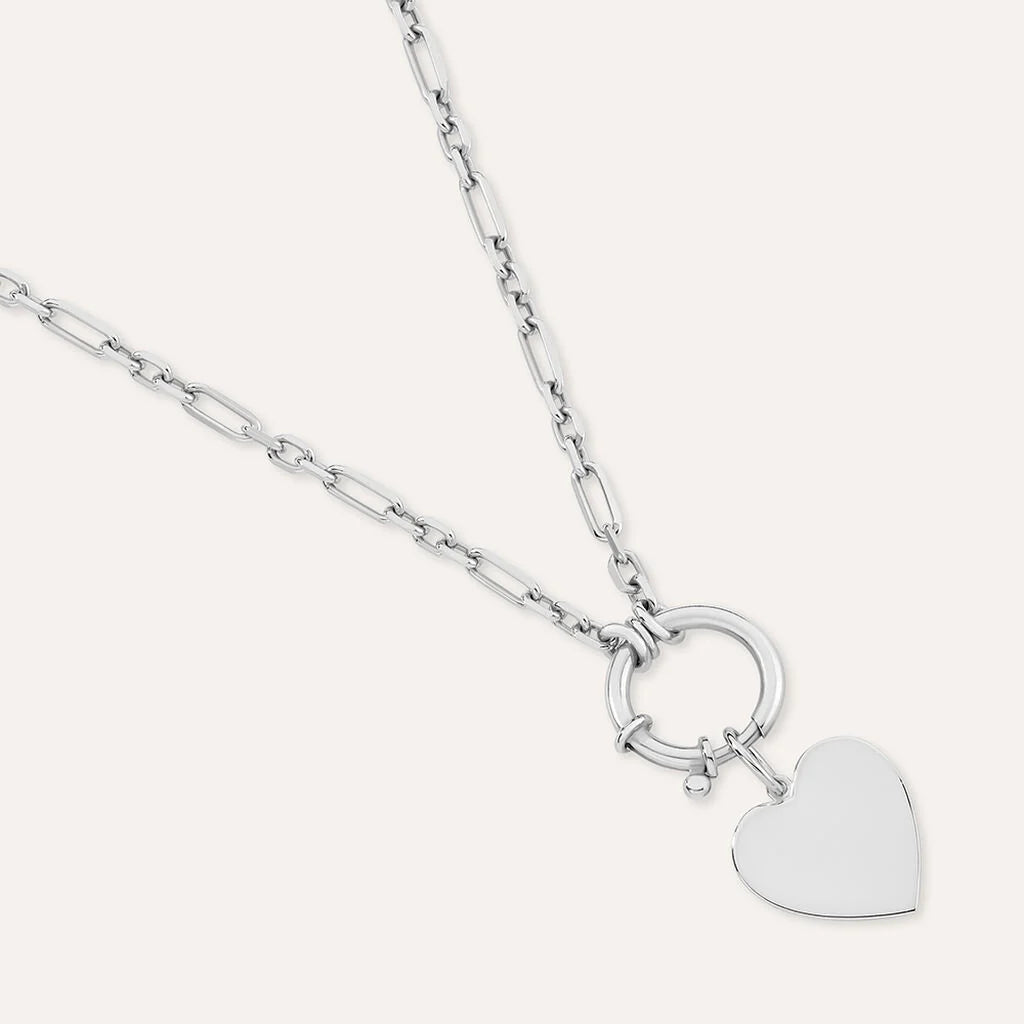 Ciondolo Stroili Love Beats Argento Cuore Lastra