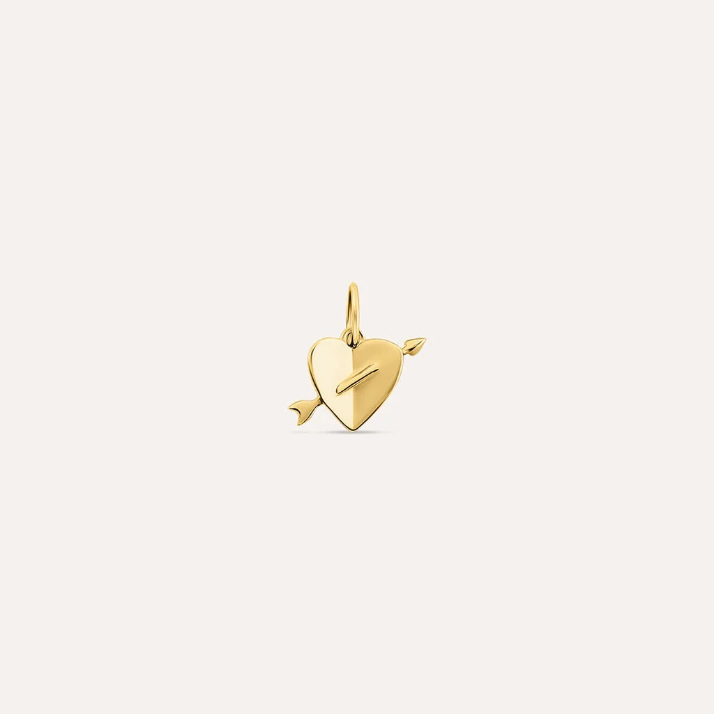Ciondolo Stroili Love Beats Argento Dorato Cuore Con Freccia