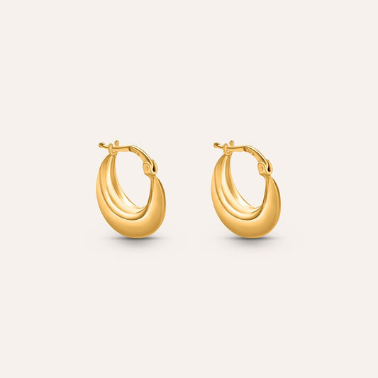 Orecchini Boccole Stroili Silver Collection Argento Dorato