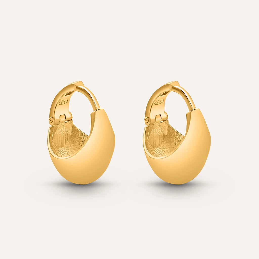 Orecchini Avvolgilobo Stroili Silver Collection Argento Dorato
