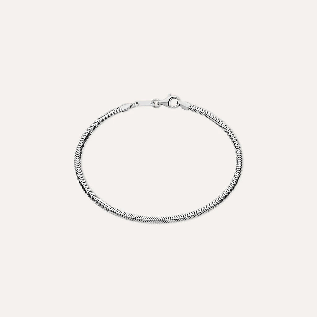 Bracciale Stroili Gentleman Collection Argento Maglia Snake