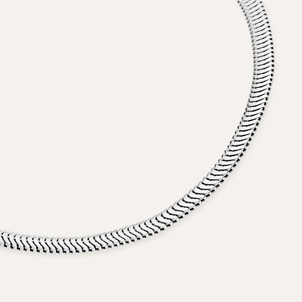 Bracciale Stroili Gentleman Collection Argento Maglia Snake