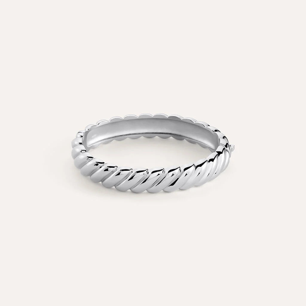 Bracciale Rigido Stroili Moonlight Torchon Acciaio