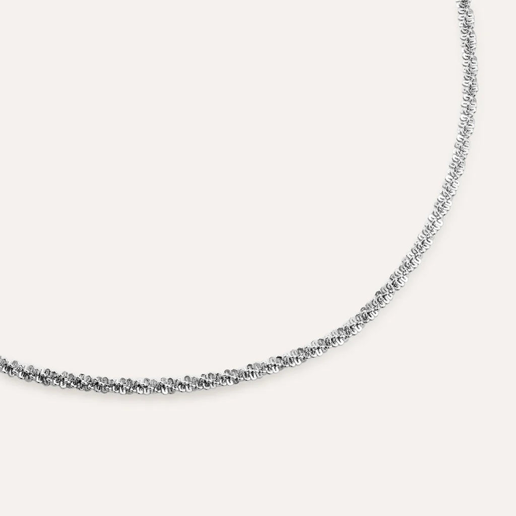 Bracciale Stroili Moonlight Acciaio Catena Maglia Criss-Cross