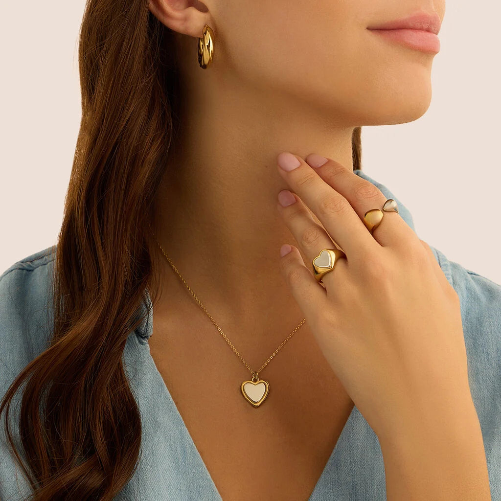 Orecchini A Cerchio IStroili Radiance Acciaio Pvd Oro Torchon