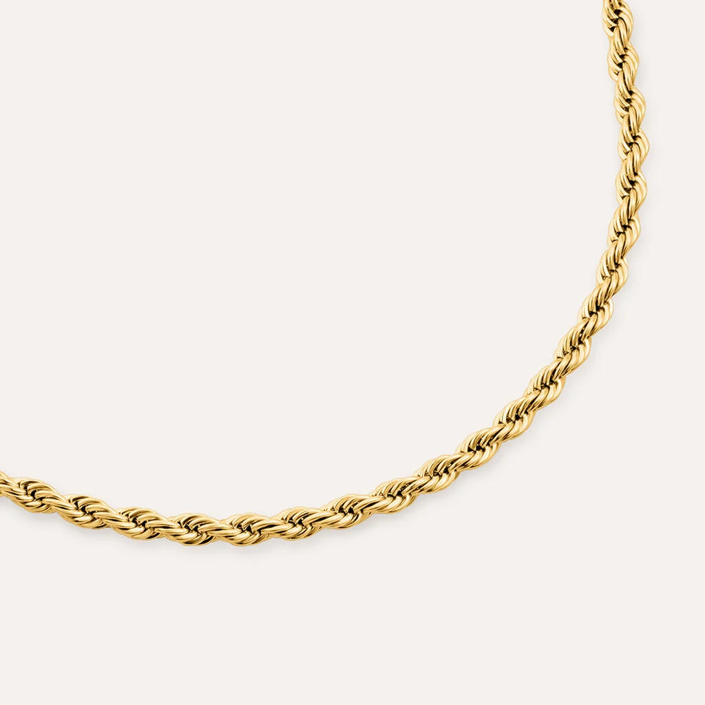 Bracciale Stroili Radiance Acciaio Pvd Oro Catena Maglia Corda