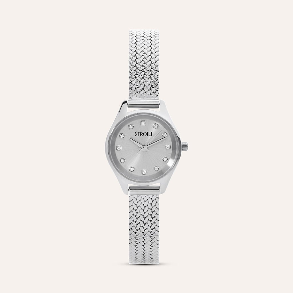 Orologio Stroili Giada Lady 24 Mm Acciaio Braccialato