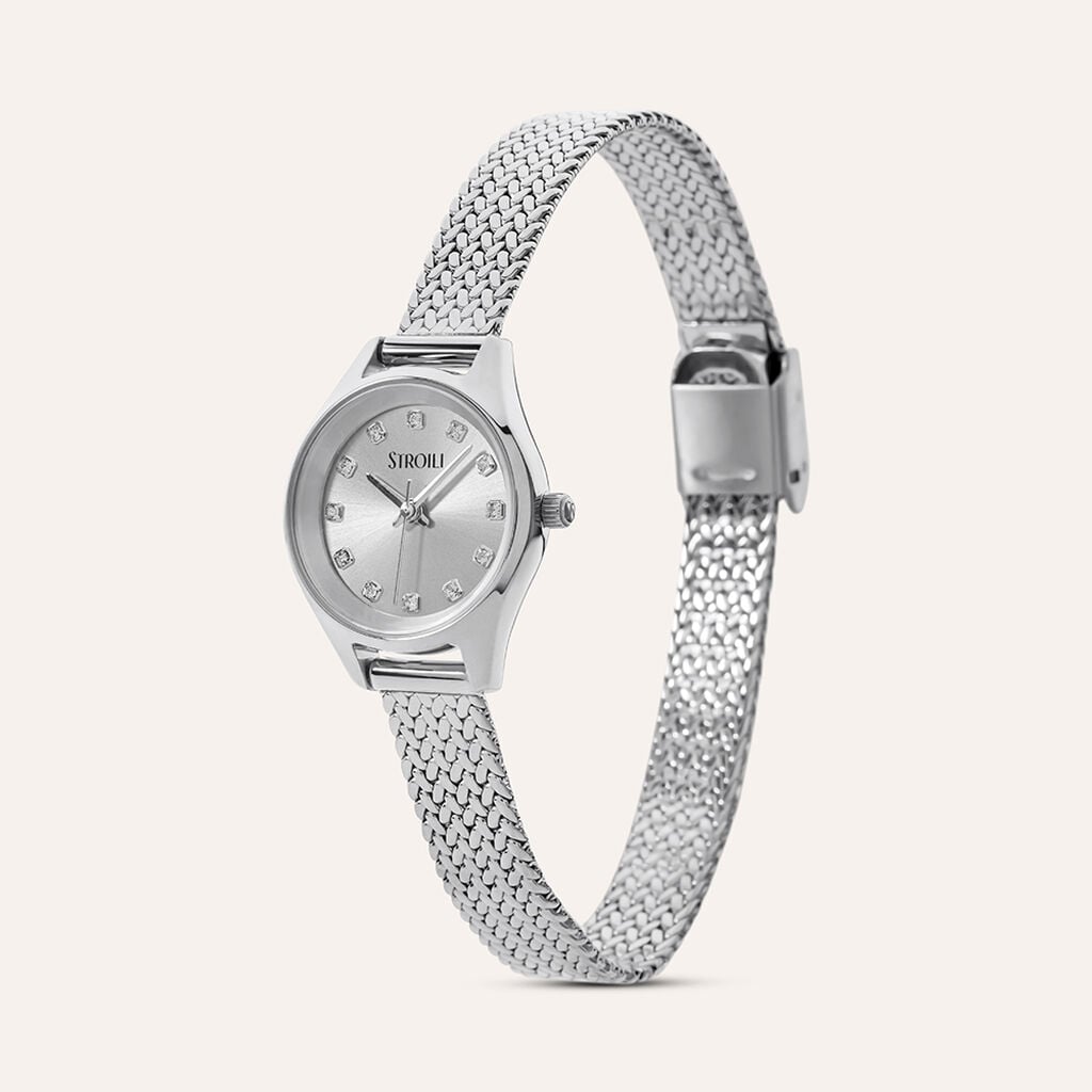 Orologio Stroili Giada Lady 24 Mm Acciaio Braccialato
