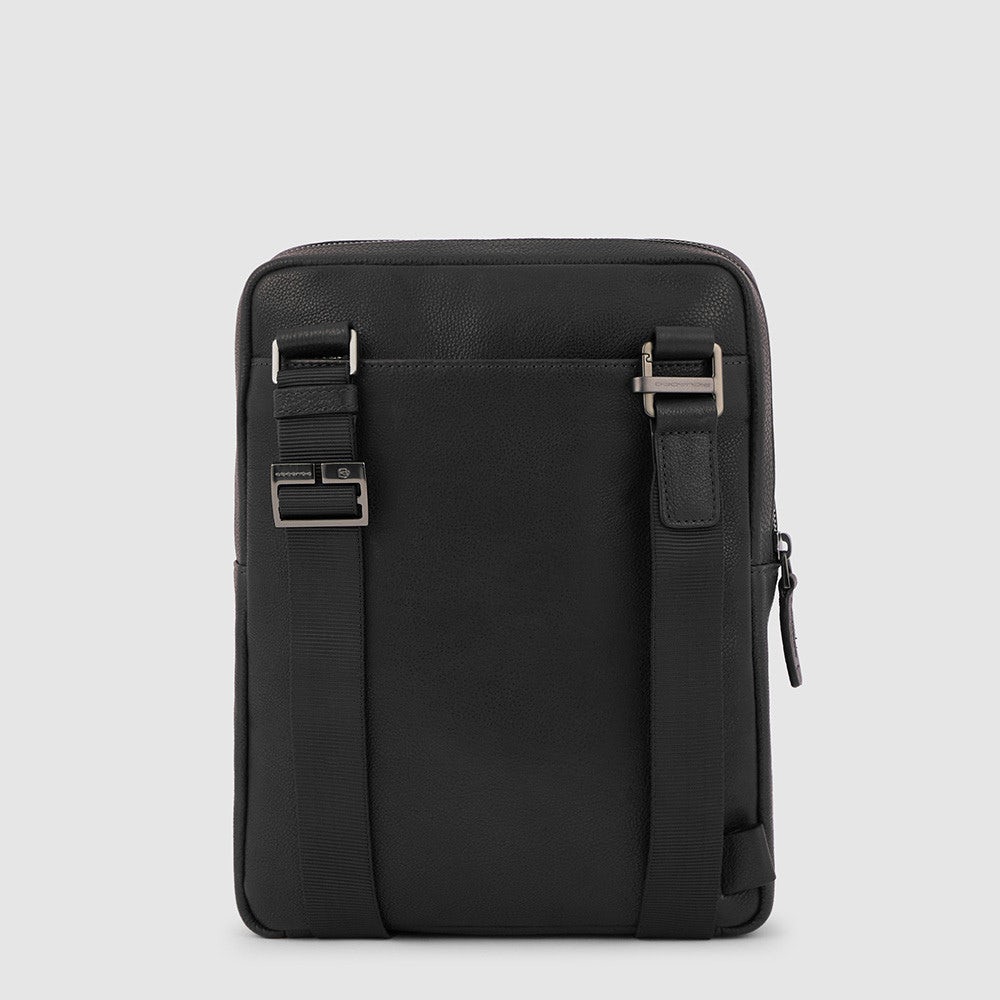 Borselli Piquadro Borsello Grande Porta Ipad Pelle Nera