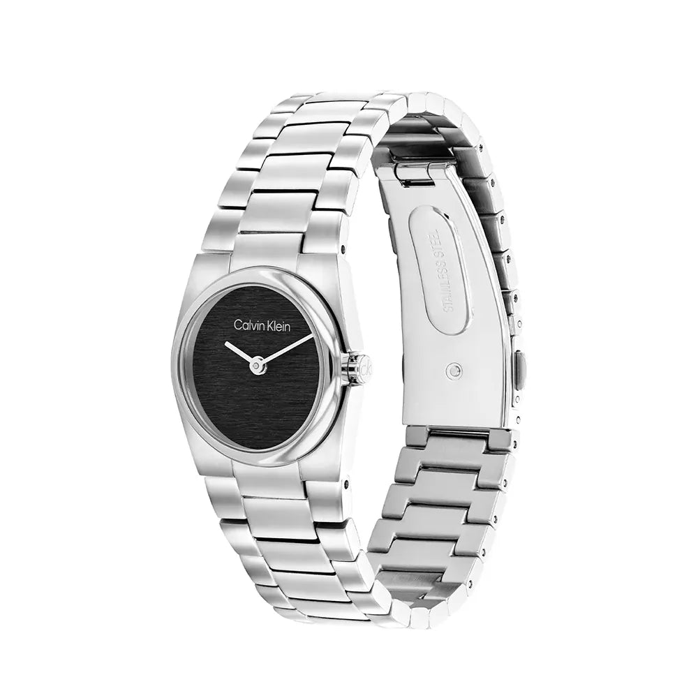 Orologio Calvin Klein Unite Lady 26 Mm Acciaio Braccialato Nero