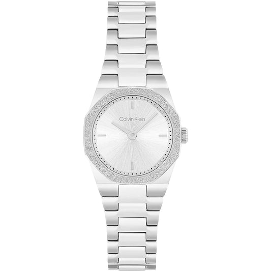 Orologio Calvin Klein Geometric Elegance Lady 23 Mm Acciaio Braccialato Silver