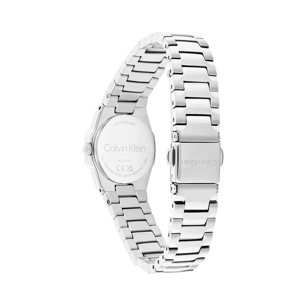 Orologio Calvin Klein Geometric Elegance Lady 23 Mm Acciaio Braccialato Silver