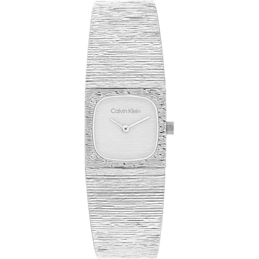 Orologio Calvin Klein Sophisticated Square Lady 20 Mm Acciaio Braccialato Mesh Silver