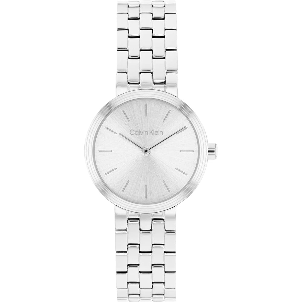 Orologio Calvin Klein Forme Lady 26 Mm Acciaio Braccialato Silver
