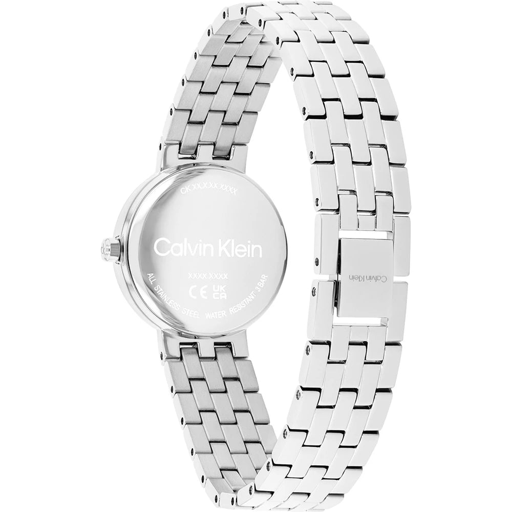 Orologio Calvin Klein Forme Lady 26 Mm Acciaio Braccialato Silver