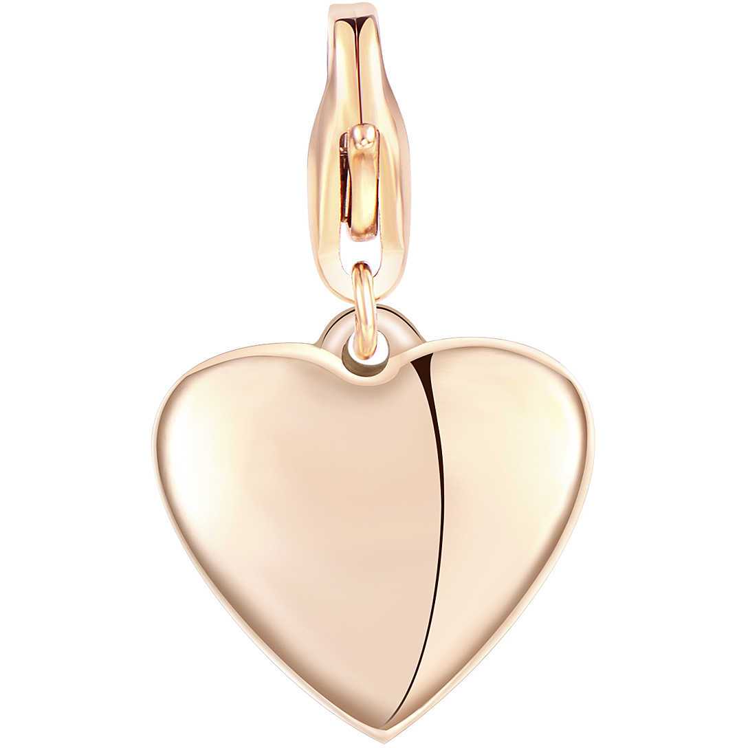 Ciondoli Sagapò Happy Charm Cuore Pvd Oro Rosa