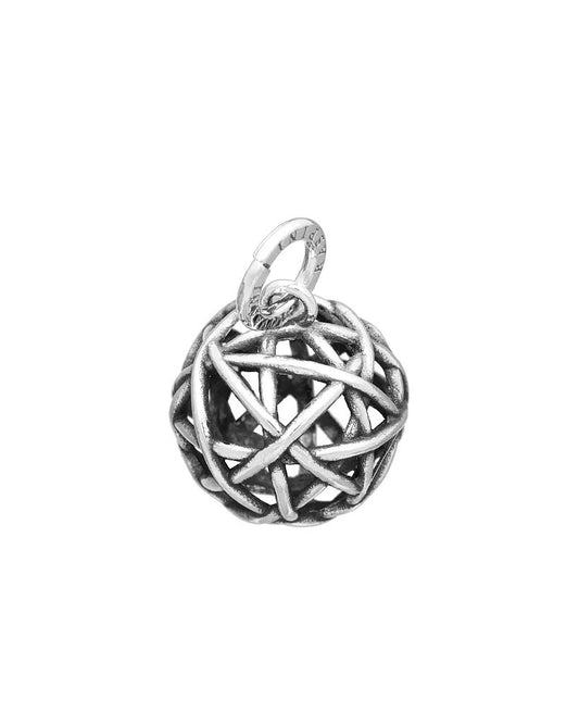 Charm Giovanni Raspini Boule Grande Intrecci Argento 925