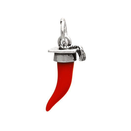 Charms Giovanni Raspini Charm Corno Rosso Laurea