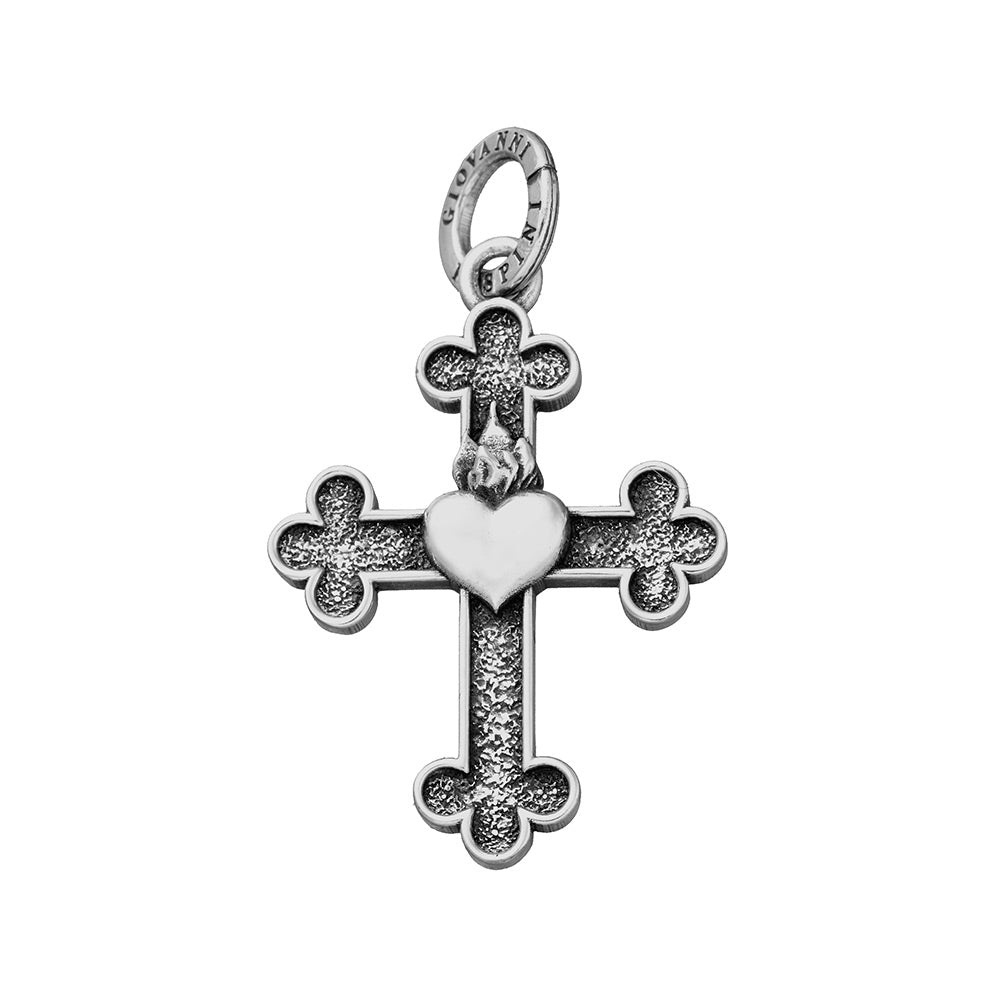 Charms Giovanni Raspini Charm Croce Cuore
