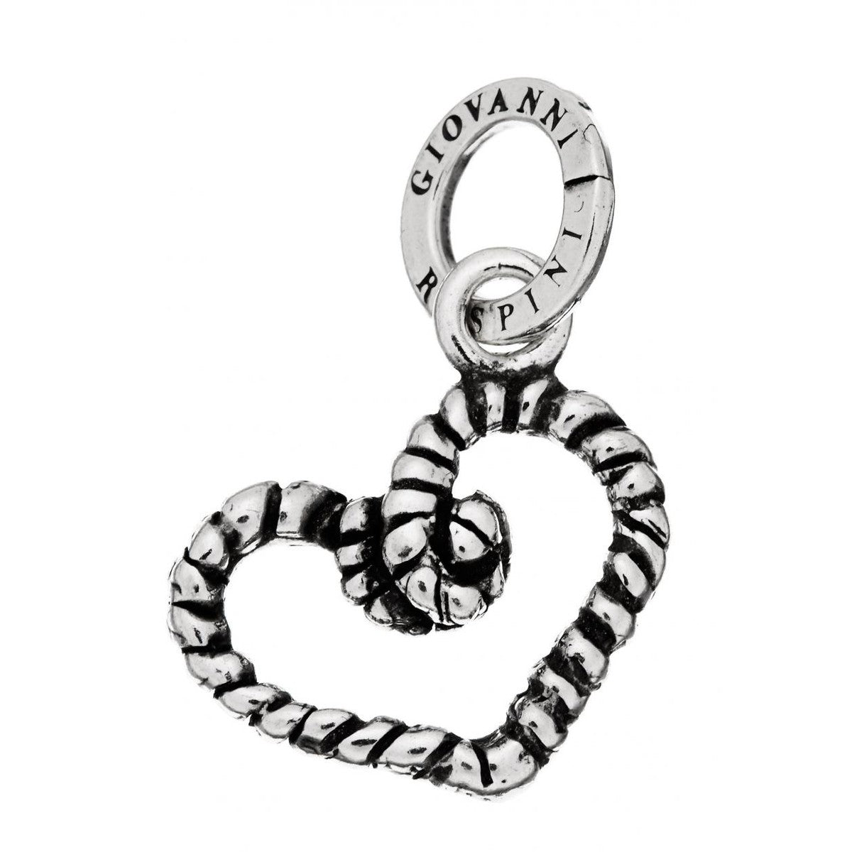 Charms Giovanni Raspini Charm Angeli E Cuori Cuore Corda