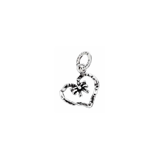 Charms Giovanni Raspini Charm Angeli E Cuori Cuore Fiocco