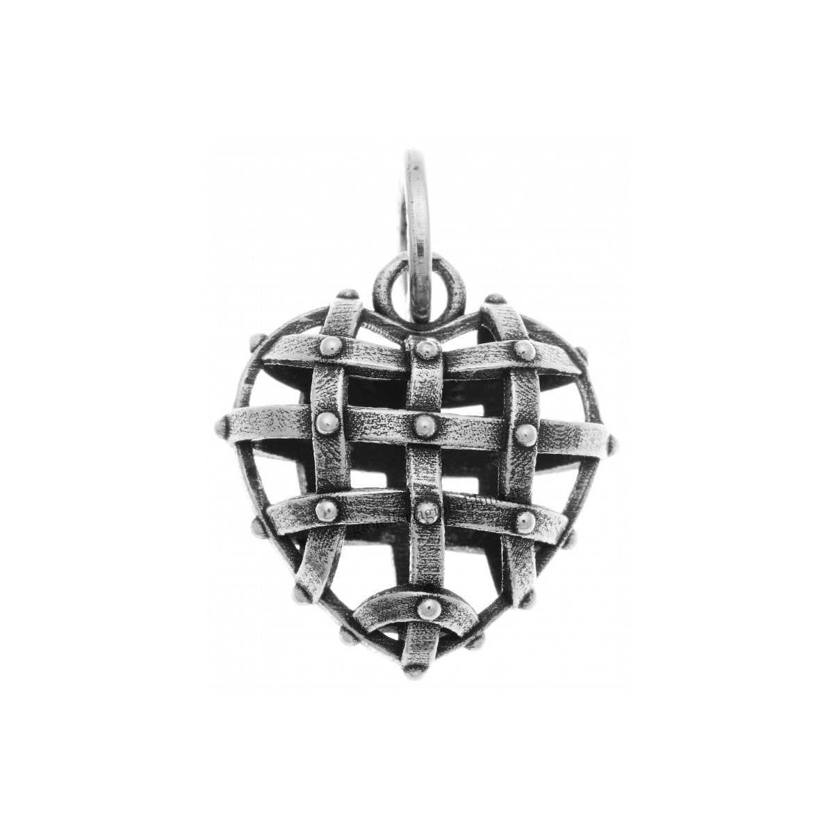 Charm Giovanni Raspini Charms Cuore Gabbia Argento 925
