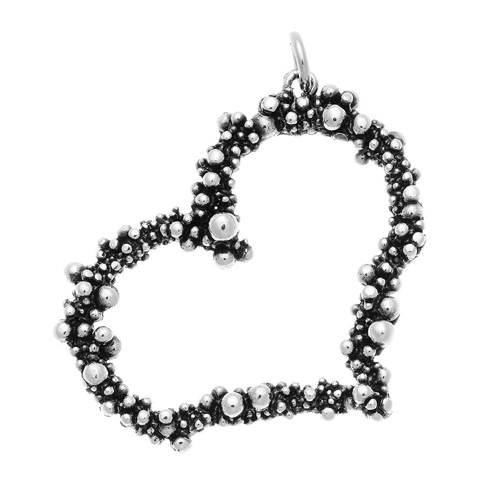 Charms Giovanni Raspini Perlage Cuore Argento 925