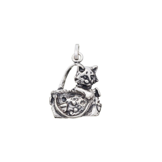 Charms Giovanni Raspini Charm Gatto In Borsa