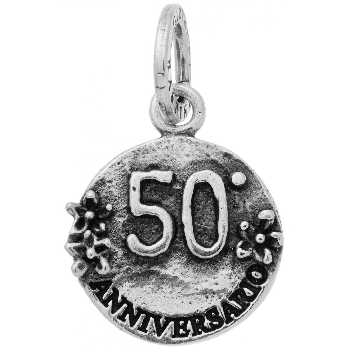 Charm Giovanni Raspini Grandi Eventi Medaglia 50° Anniversario Argento 925