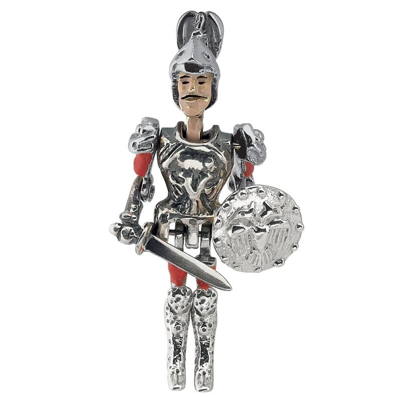 Charm Gerardo Sacco I Pupi Siciliani Argento/Oro Orlando
