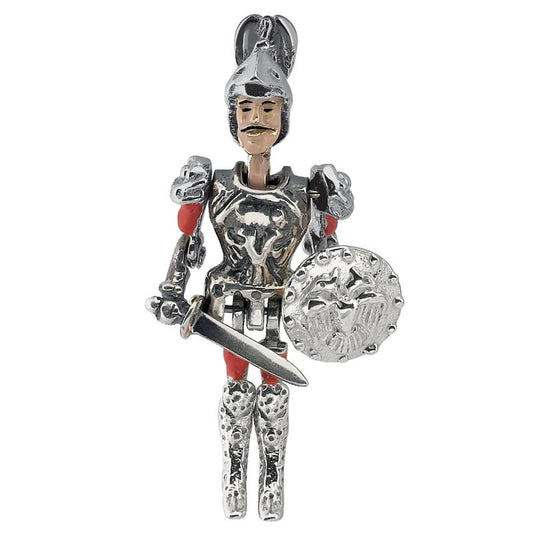 Charm Gerardo Sacco I Pupi Siciliani Argento/Oro Orlando