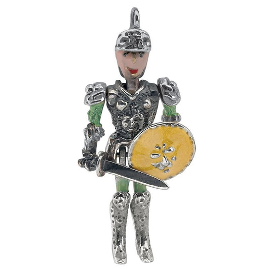 Charm Gerardo Sacco I Pupi Siciliani Argento/Oro Rinaldo