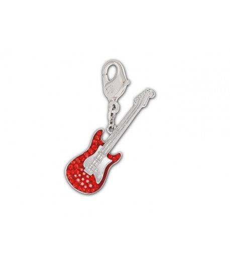 Charm Swarovski Red Guitar, Chitarra