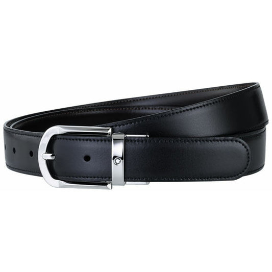 Cintura Montblanc Classic Revolving Nera/Marrone