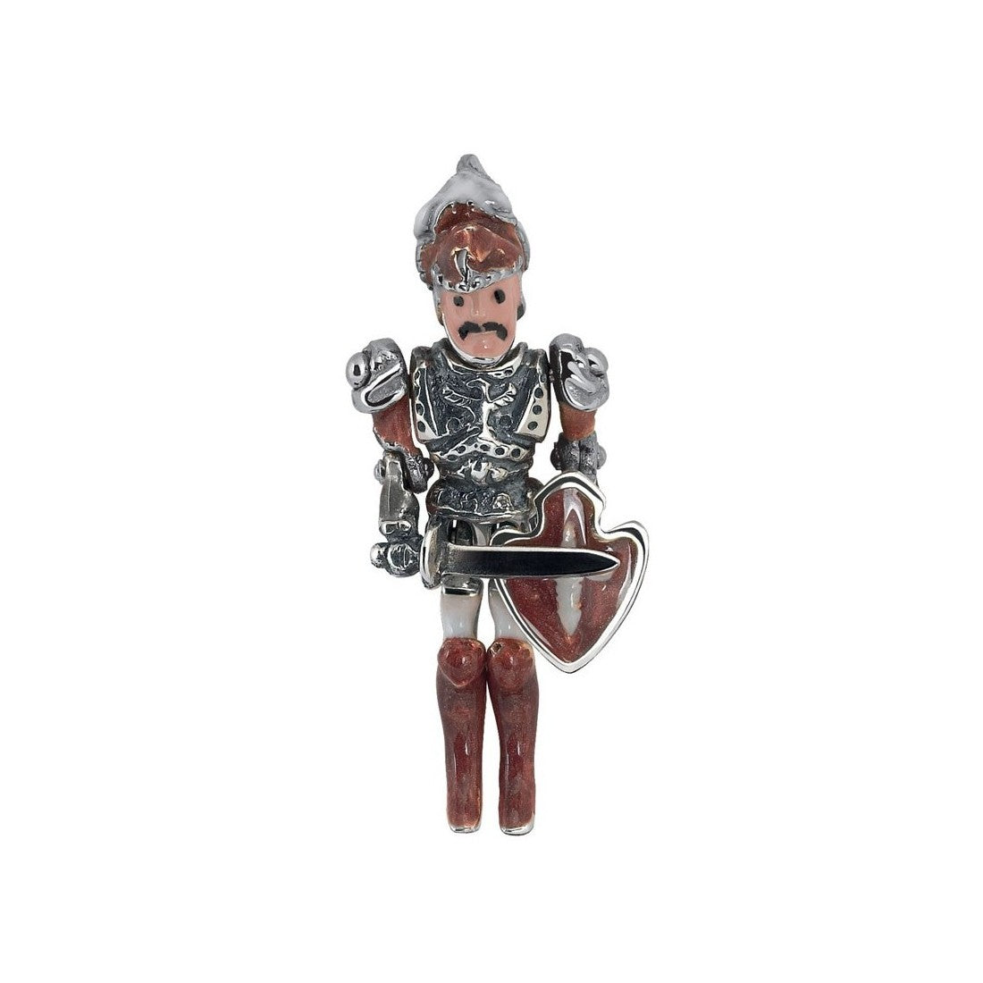 Charm Gerardo Sacco I Pupi Siciliani Argento/Oro Ruggiero