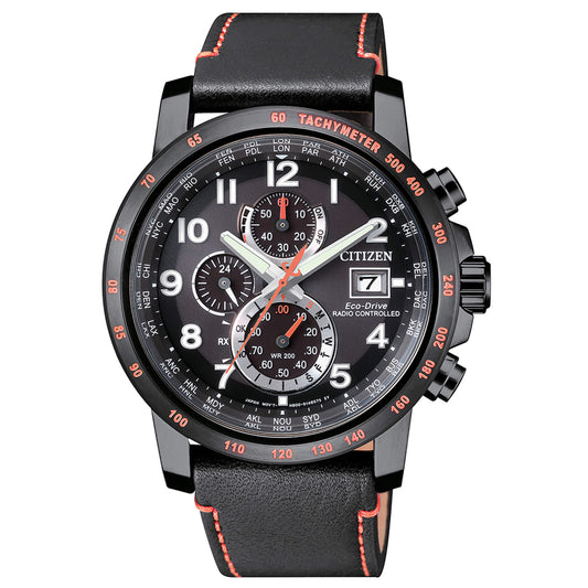 Orologio Citizen Radiocontrollato H800 Sport Limited Edition Eco-Drive Chrono Nero