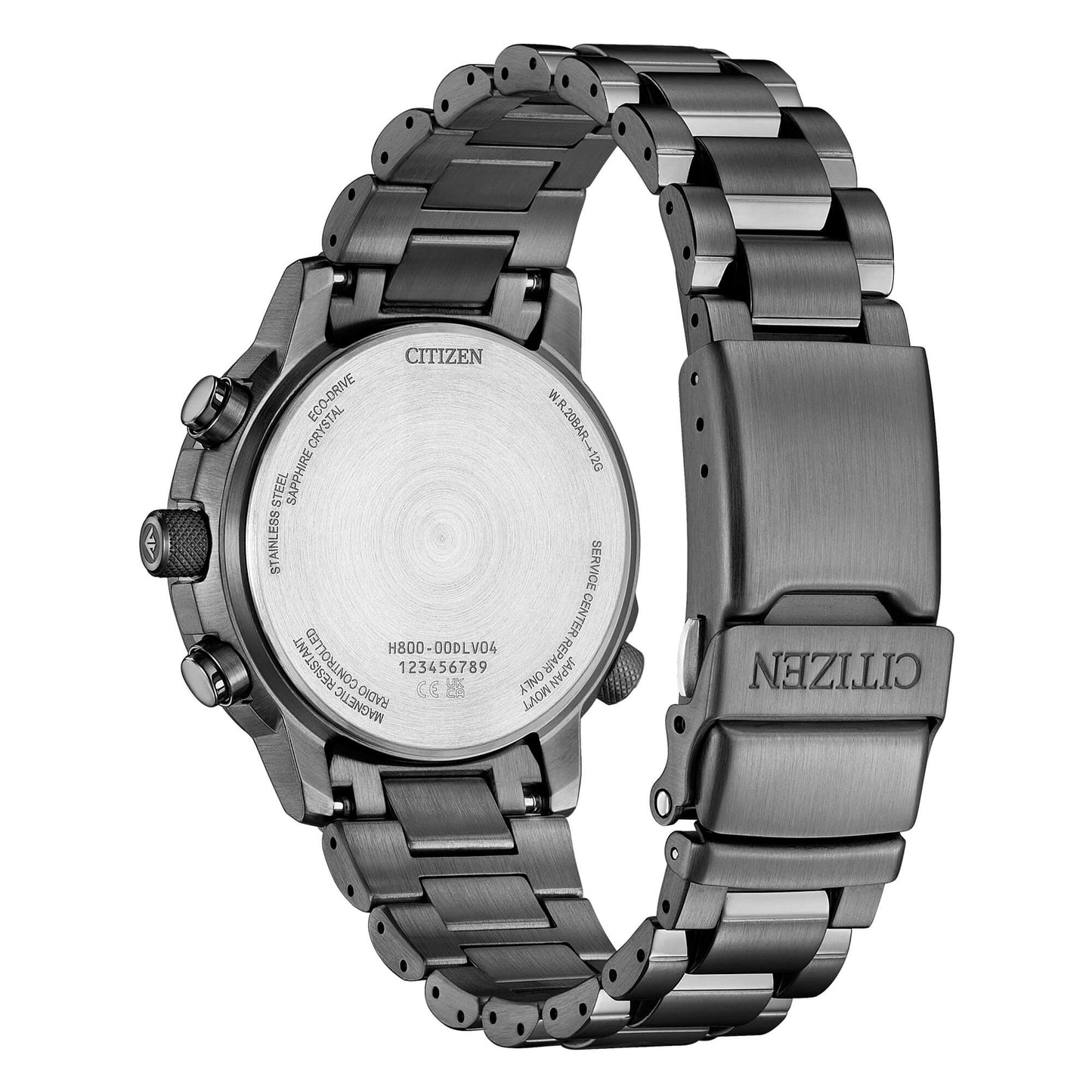 Orologio Citizen Crono Pilot Eco-Drive Radio-Controlled 41 mm