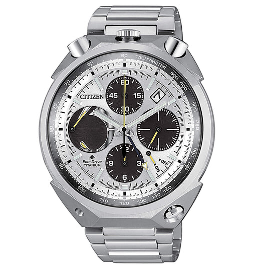 Orologio Citizen Super Titanium Bull Head Eco-Drive Chrono 43 mm