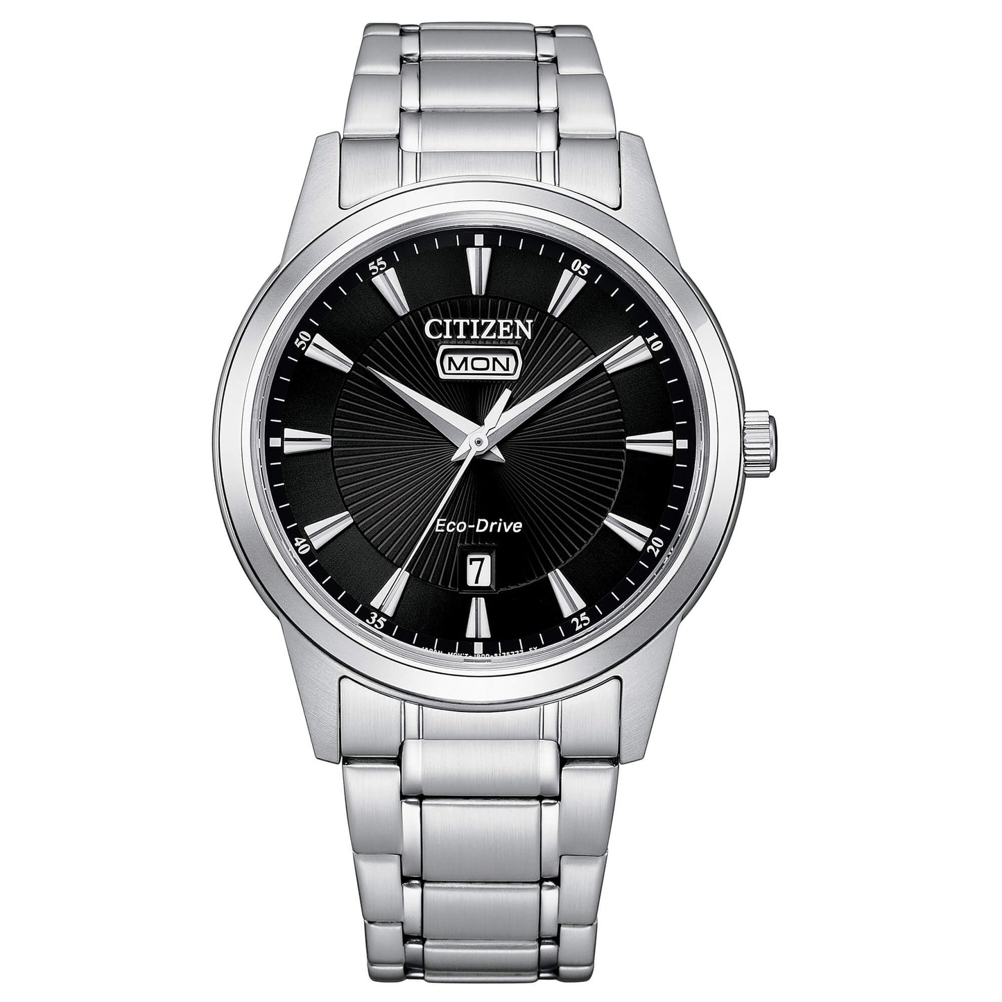 Orologio Citizen Of 40 mm Nero Indici Silver