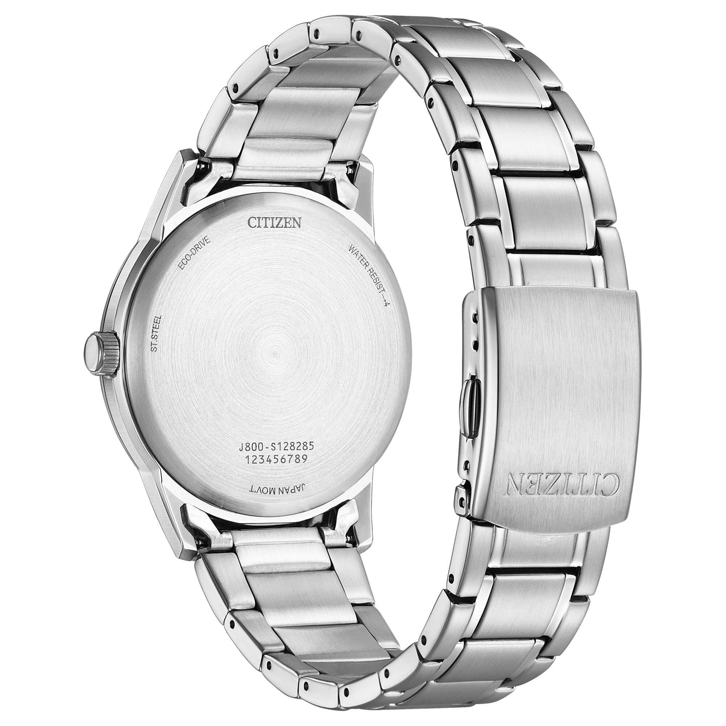 Orologio Citizen Of 40 mm Nero Indici Silver