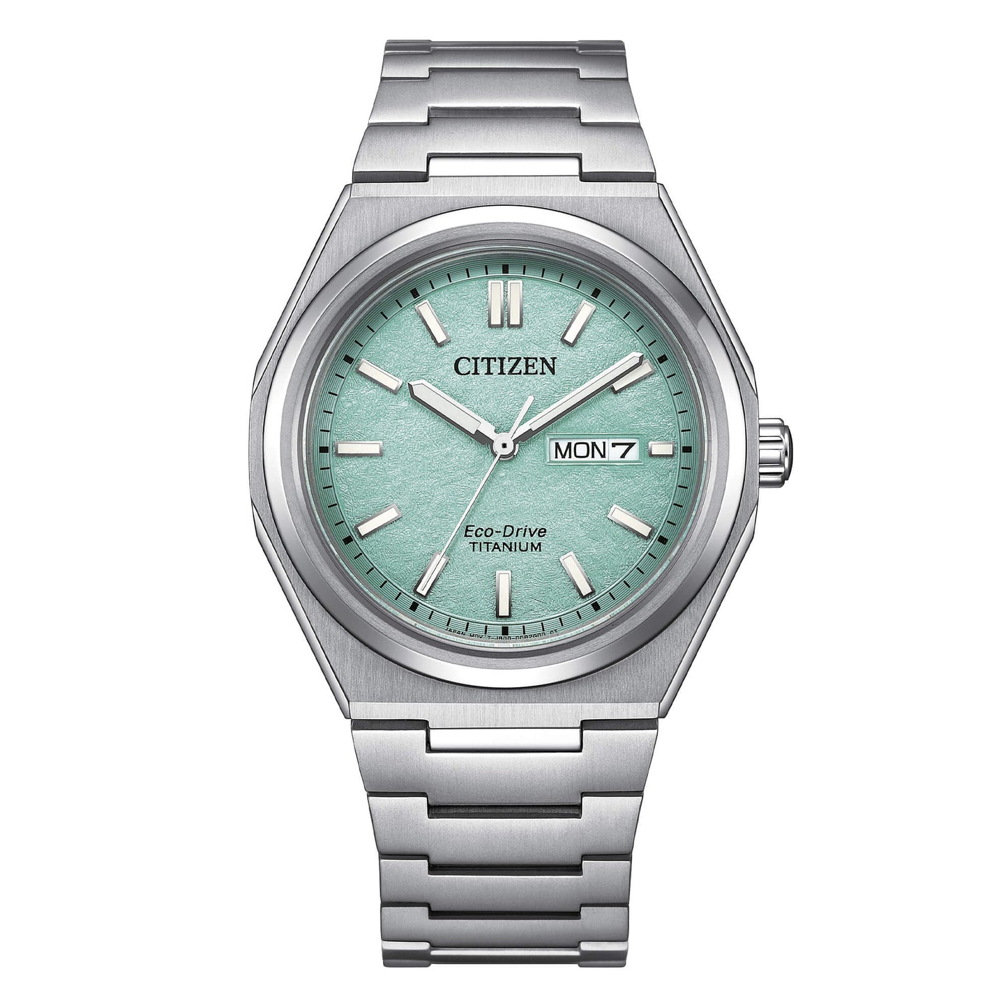 Orologio Citizen Super Titanium 0130 Eco-Drive 40 mm Turchese