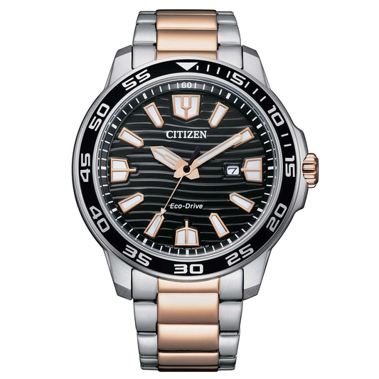 Orologio Citizen Marine Sport Eco-Drive 45 mm Nero
